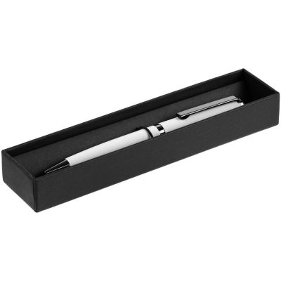 Ручка шариковая Inkish Gunmetal, белая-3