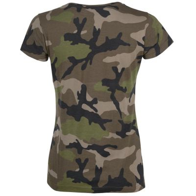 Футболка женская Camo Women 150 камуфляж-1