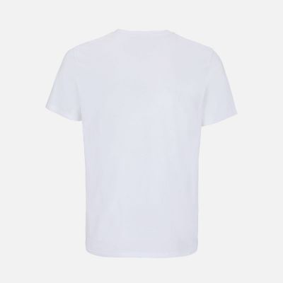 Футболка унисекс Lyam, белая (белоснежная)-1