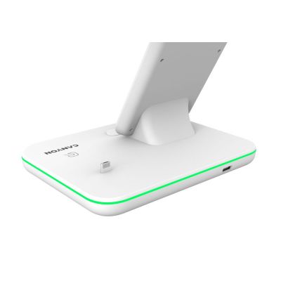 Беспроводная зарядная станция Canyon 302, белая-3