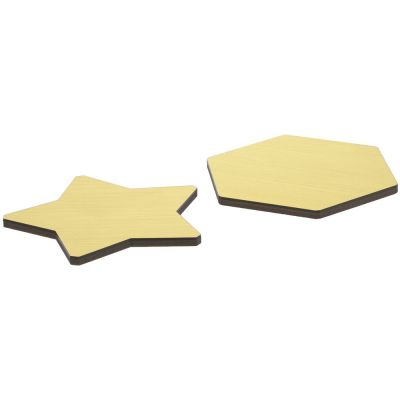 Стела Constanta Dark, с золотистым шестигранником-5