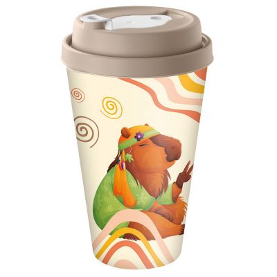 Стакан с крышкой Tumbler на заказ, M-3