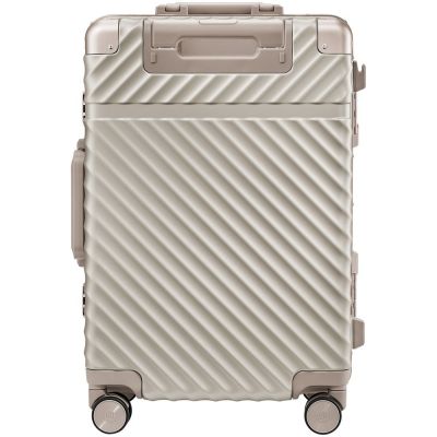 Чемодан Aluminum Frame PC Luggage V1, золотистый-4