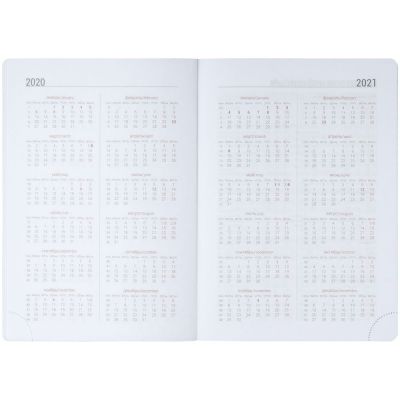 Ежедневник Gems, недатированный, бирюзовый-6