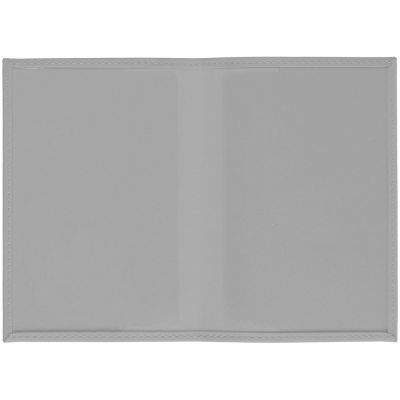 Обложка для паспорта Shall, серая-2