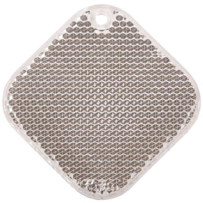 Светоотражатель «Квадрат», белый-0