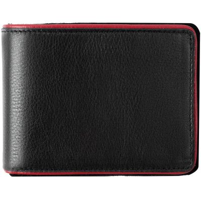 Кошелек Partinico, черный с красным-1