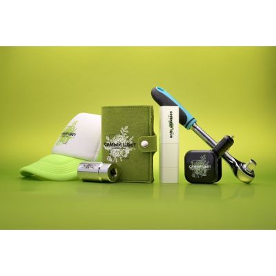 Бейсболка Bubble, зеленый неон с белым-4