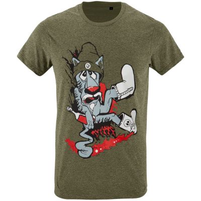 Футболка мужская «Ну, накати!», хаки-0