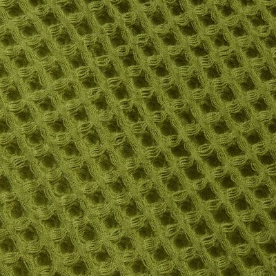 Плед вафельный Elenglect, зеленый-2
