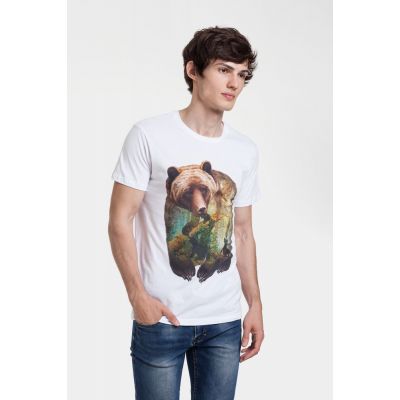 Футболка Bruin, белая-0