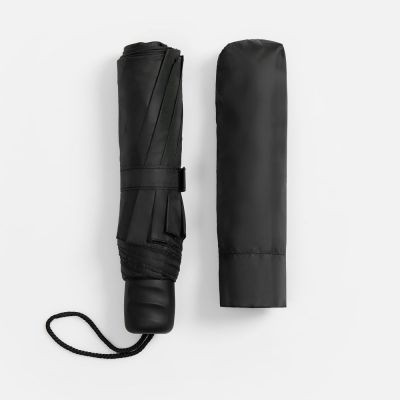 Зонт складной Basic, ver.2, черный-5