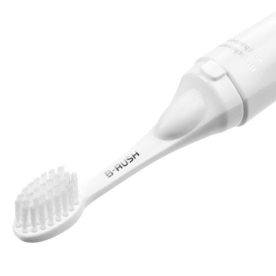 Зубная щетка с пастой Push & Brush, белая-3