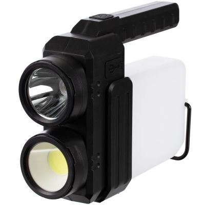 Кемпинговый фонарь-лампа аккумуляторный Yol, черный-0