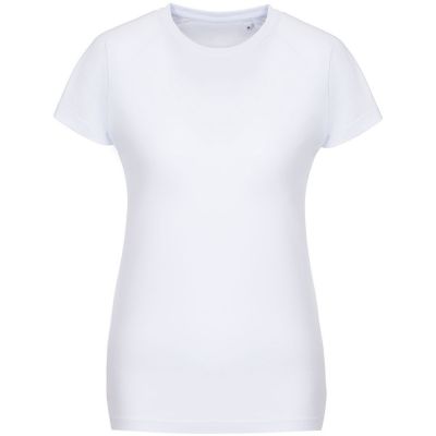Футболка женская T-bolka Bicolor Lady, белая-0