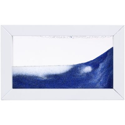 Песочная картина-антистресс Zenscape, белая с синим-3