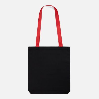 Шопер B4, черный с красными ручками-1