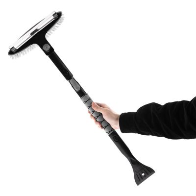 Автомобильная мультифункциональная щетка Severus Scrape, серая-7