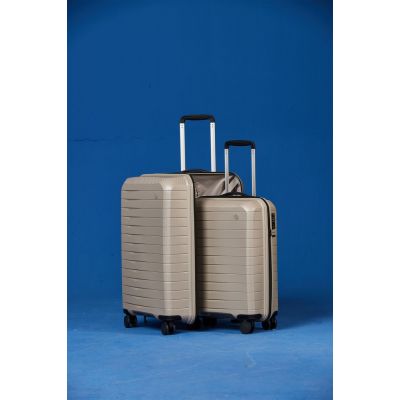 Чемодан Lightweight Luggage M, бежевый-5