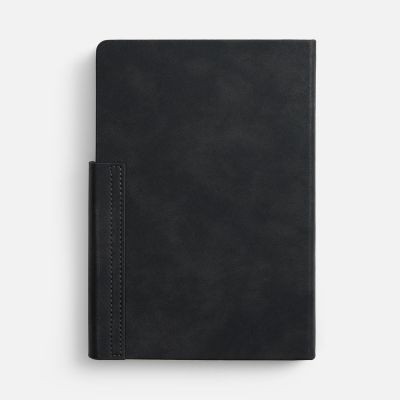 Ежедневник Leadmark, недатированный, черный-1