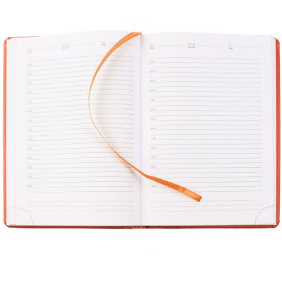 Ежедневник Prizma, недатированный, оранжевый-3