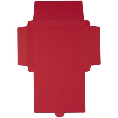 Коробка самосборная Flacky Slim, темно-красная-2