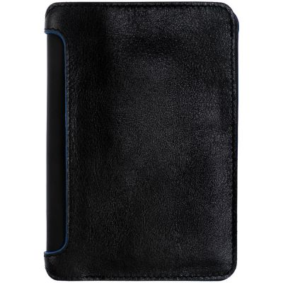 Автобумажник Arrival, черный с синим-0