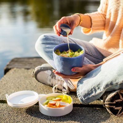 Ланчбокс Club Bento Organic, синий-2