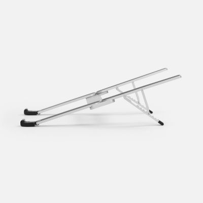 Подставка для ноутбука и планшета Scaffold Compact, серебристый металлик-2