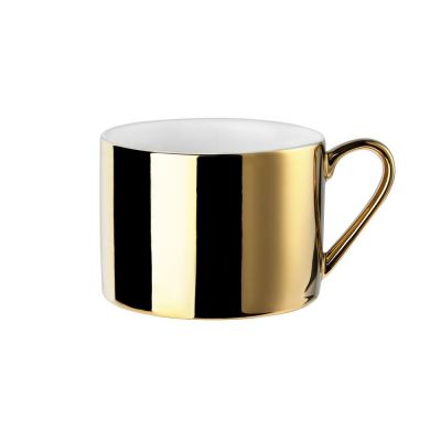 Чайная пара Reflection, золотистая, уценка-1