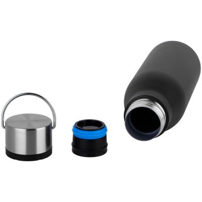 Термобутылка Tabenodo, черная-3