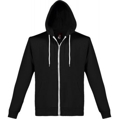 Толстовка на молнии Silver 280 черная-0