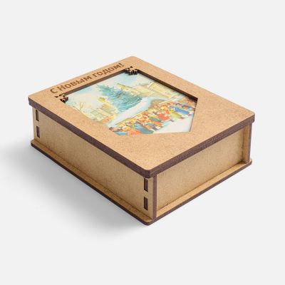 Деревянные флажки «Праздничные мотивы»-2