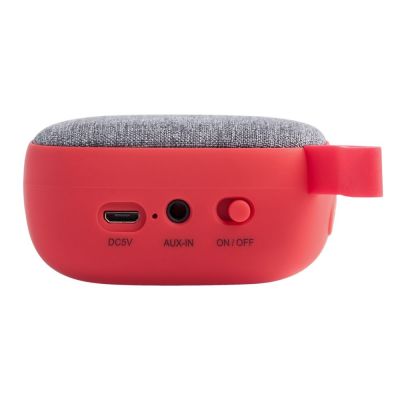 Беспроводная колонка Chubby, красная-4