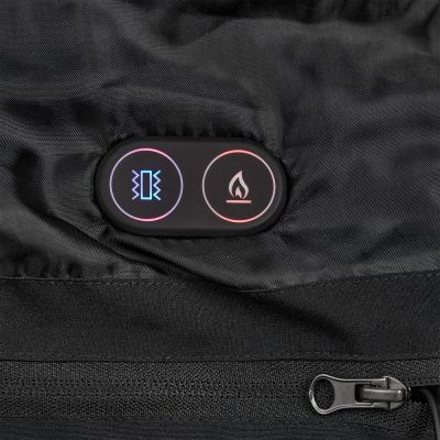 Куртка с подогревом Thermalli Everest, черная-6