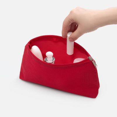 Косметичка Looksi, красная-3