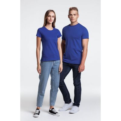 Футболка унисекс T-bolka 140, ярко-синяя-3