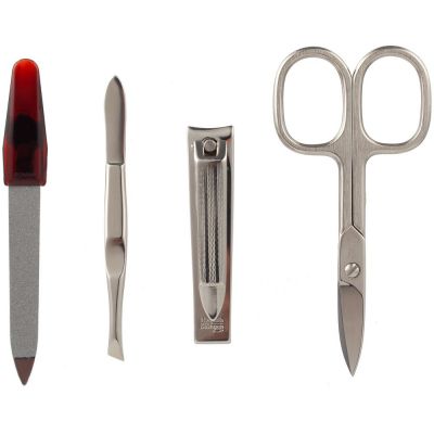 Маникюрный набор Snakeskin, золотистый-3