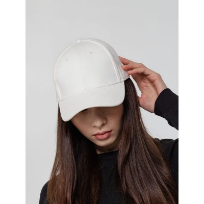 Бейсболка Hillside, белая-8