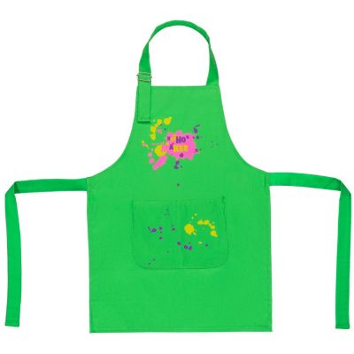 Фартук детский «Пятно Maker», зеленое яблоко-0