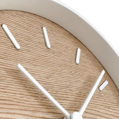 Часы настенные Kudo, беленый дуб-3