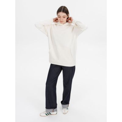Худи оверсайз унисекс Snuggie, молочно-белое-7