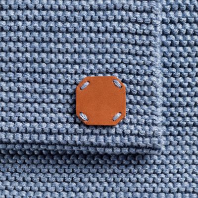 Лейбл кожаный Beta Kikar, M, горчичный-2