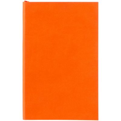 Ежедневник Flat Mini, недатированный, оранжевый, без ляссе-0