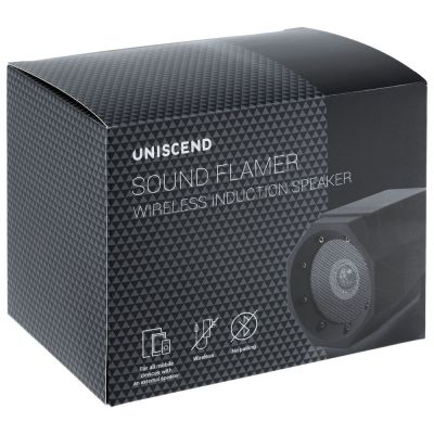 Беспроводная индукционная колонка Uniscend Flamer, черная-8