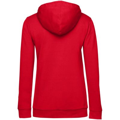 Толстовка с капюшоном женская Hoodie, красная-1