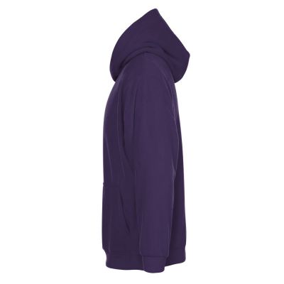 Худи флисовое унисекс Manakin, фиолетовое-1