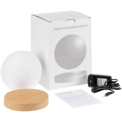 Левитирующая луна MoonFlight с пластиковой подставкой-6