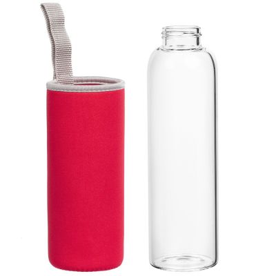 Бутылка для воды Sleeve Ace, красная-2