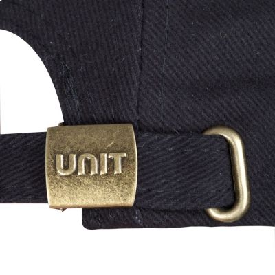 Бейсболка Unit Trendy, черная с белым-1